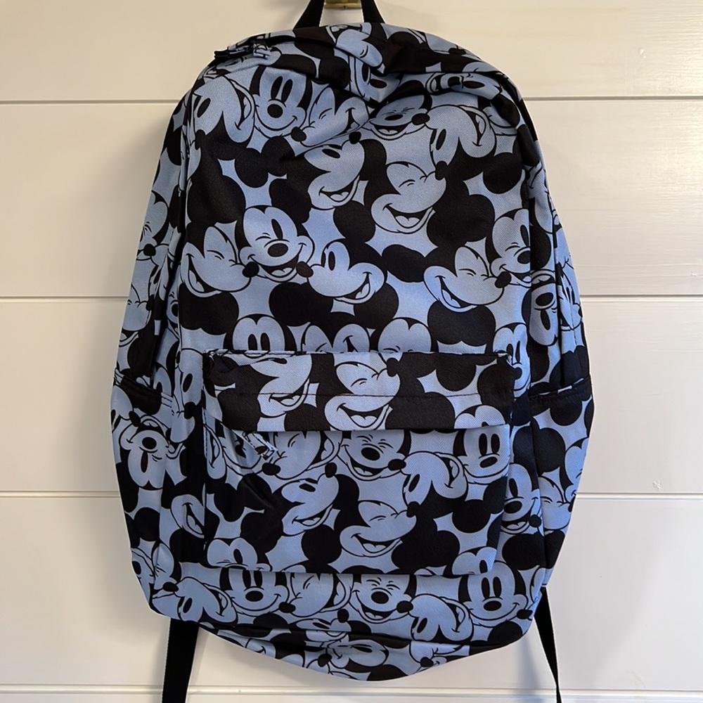 Disney Mickey Mouse Backpack NWT blue and black